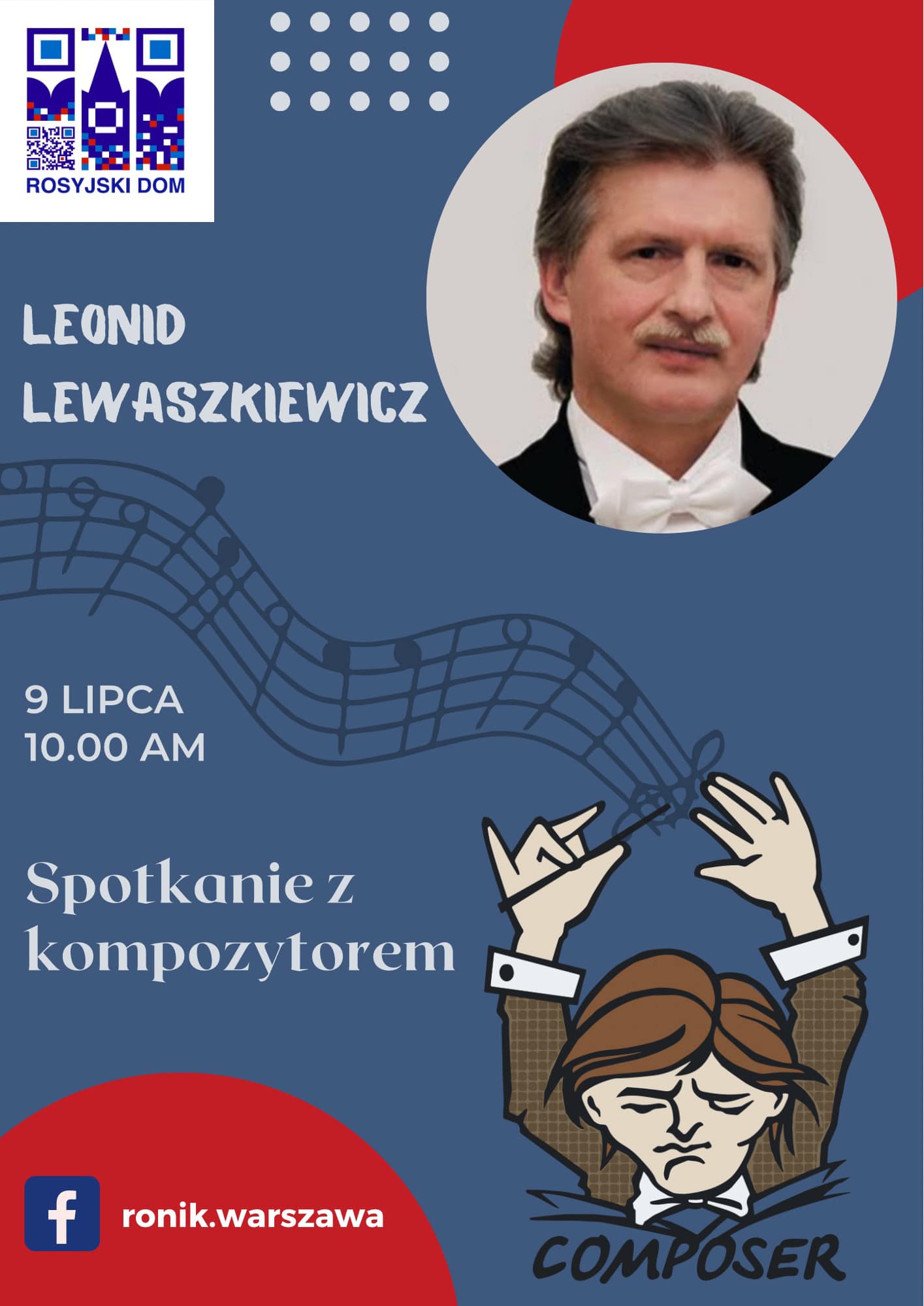 Spotkanie z kompozytorem Leonidem Lewaszkiewiczem