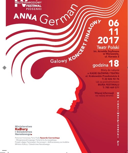 IV Międzynarodowy Festiwal Piosenki – Anna German wystartuje już jesienią